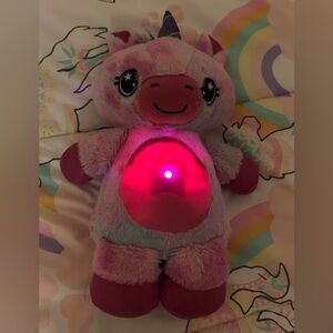 Star Belly Dream Lites Snuggly Unicorn Night Light Plush Stuffed Animal - Tested